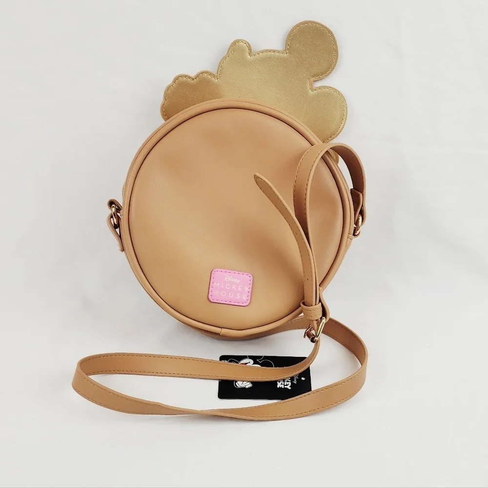 Bioworld Disney Mickey Mouse Donut Crossbody Bag Brand New